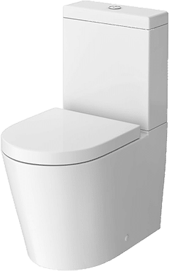 More comfortable height toilet